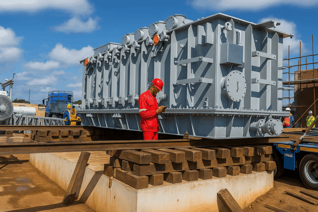 Heavy-Lift Milestone: South Africa–Zambia Overland Transport Achieved