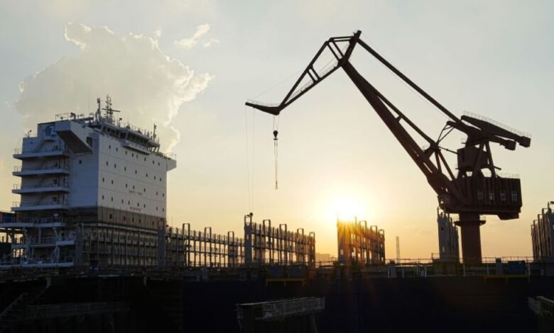 Chinese Port Giant Revives Former Huahai Shipyard into High-Tech Marine Hub