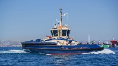 Svitzer Unveils First Fully Electric Tug: ElectRA 2500SX Delivered by Sanmar Shipyards