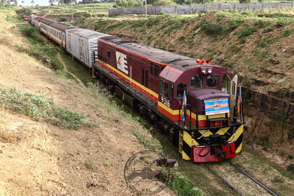 Kenya Shipyards Celebrates Major Milestone as Locomotive 9316 Completes Dynamic Freight Test